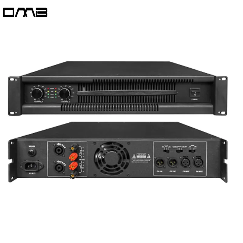 VR1000 2 Channel 3000W Class D AMP Professional Audio High Quality Music Digital Class D Subwoofer 2u Power Amplifier