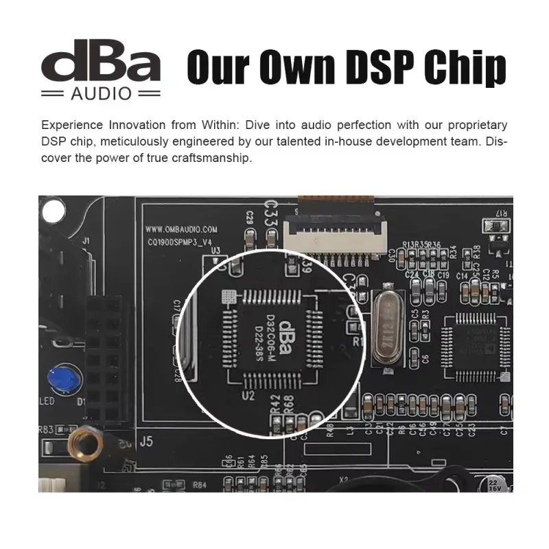 CQ190 High Standard Multi Function Digital Audio Processor Car Audio Power Amplifier DSP