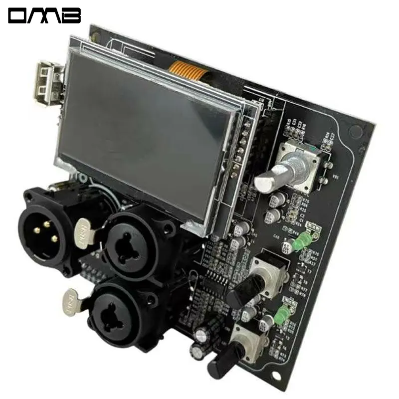 CQ160 Factory Supply High Efficiency Safety 48kHz Sample Rate Multi Function Audio Car Processor Power Amplifier 2 in 4 Out DSP