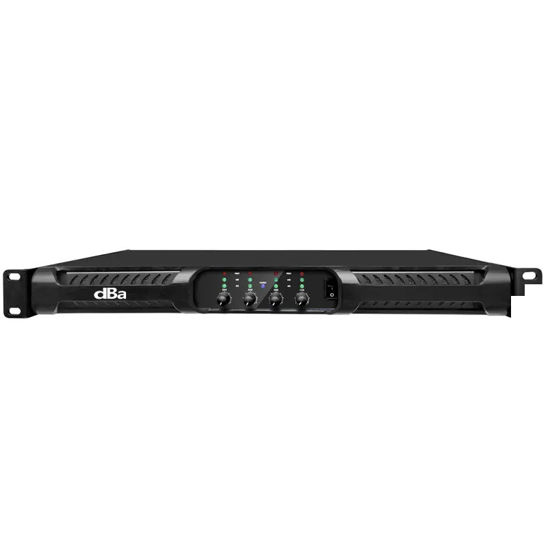 PFA6K 4000W Digital Power Amplifier, Dual 1350W Channels, Bridgeable, Class-D Circuitry, Ideal for Professional Audio Systems