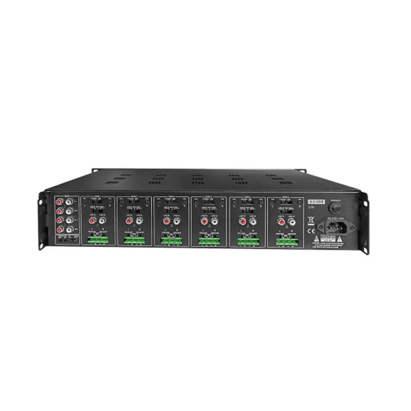 HM-12 80W*12 12 Channel Class D PA High 2U Power Public Address System Subwoofer Professional Audio Amplifier