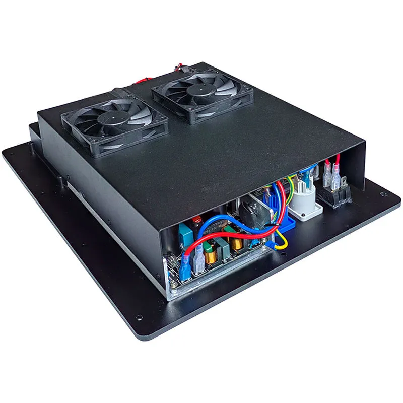 PDA1300+801+CQ380 Advanced DSP Class D 3 Channel Subwoofer Power Amplifier Module Board - 2000W Output with Hardware Protection