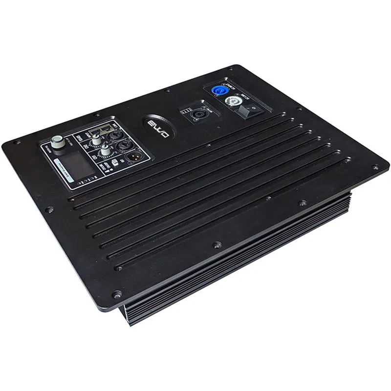PDA4800+CQ380 Amplifier Modules DSP 4800W 4-Channel Class D Active Module Variable-Speed Fan Cooling, LCC 4 Ohms 1200W*4