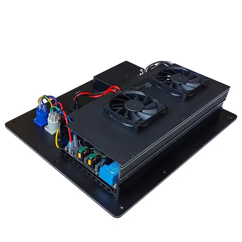 PDA4800+CQ380 Amplifier Modules DSP 4800W 4-Channel Class D Active Module Variable-Speed Fan Cooling, LCC 4 Ohms 1200W*4