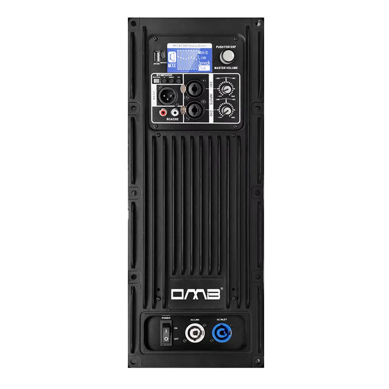 PAL750+CQ190 Professional 2 Way 400w Dsp Class D Switch Active Amplifier Module for Full Frequency Subwoofer Speaker