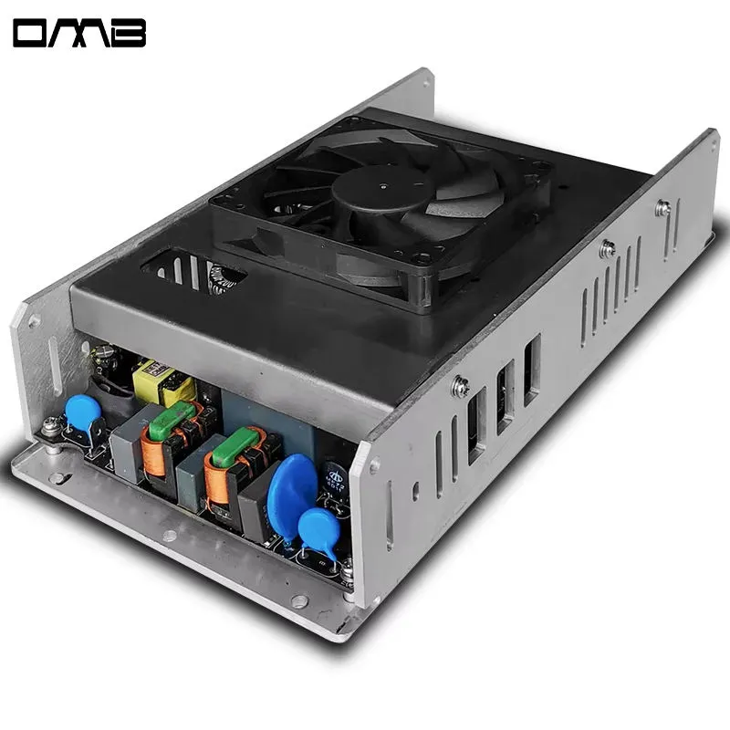 500W X 4 Green Audio Power SRM Intelligent Audio Track Management Class D 2000W 4-Channel Amplifier Module PFC B